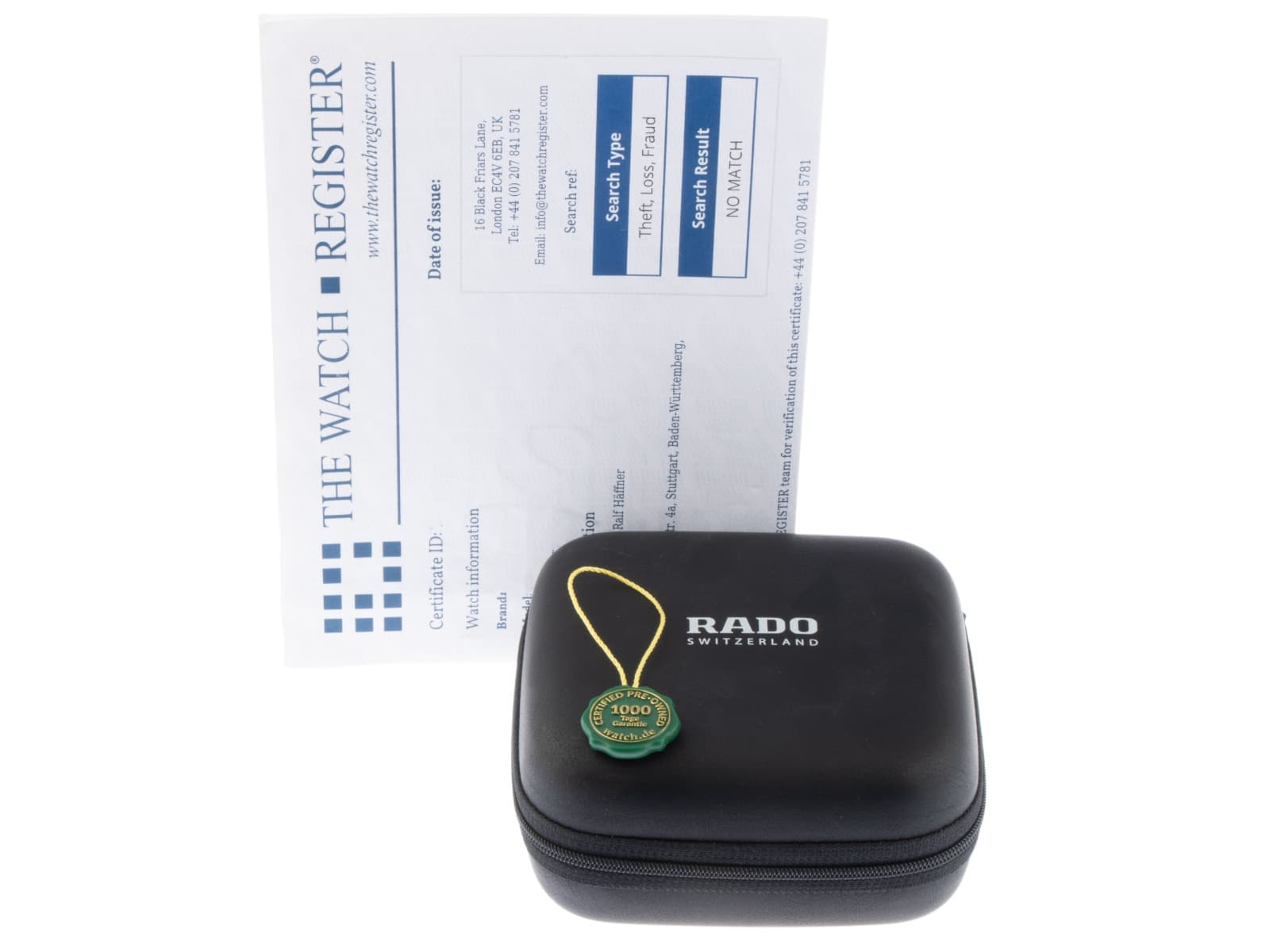 Rado DiaStar – Ref. 160.0281.3N, Sehr gut – Bild 2/8