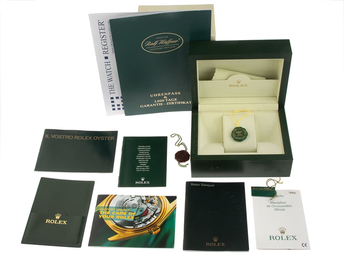 Rolex Datejust – Ref. 16200, Wie neu – Bild 2/9