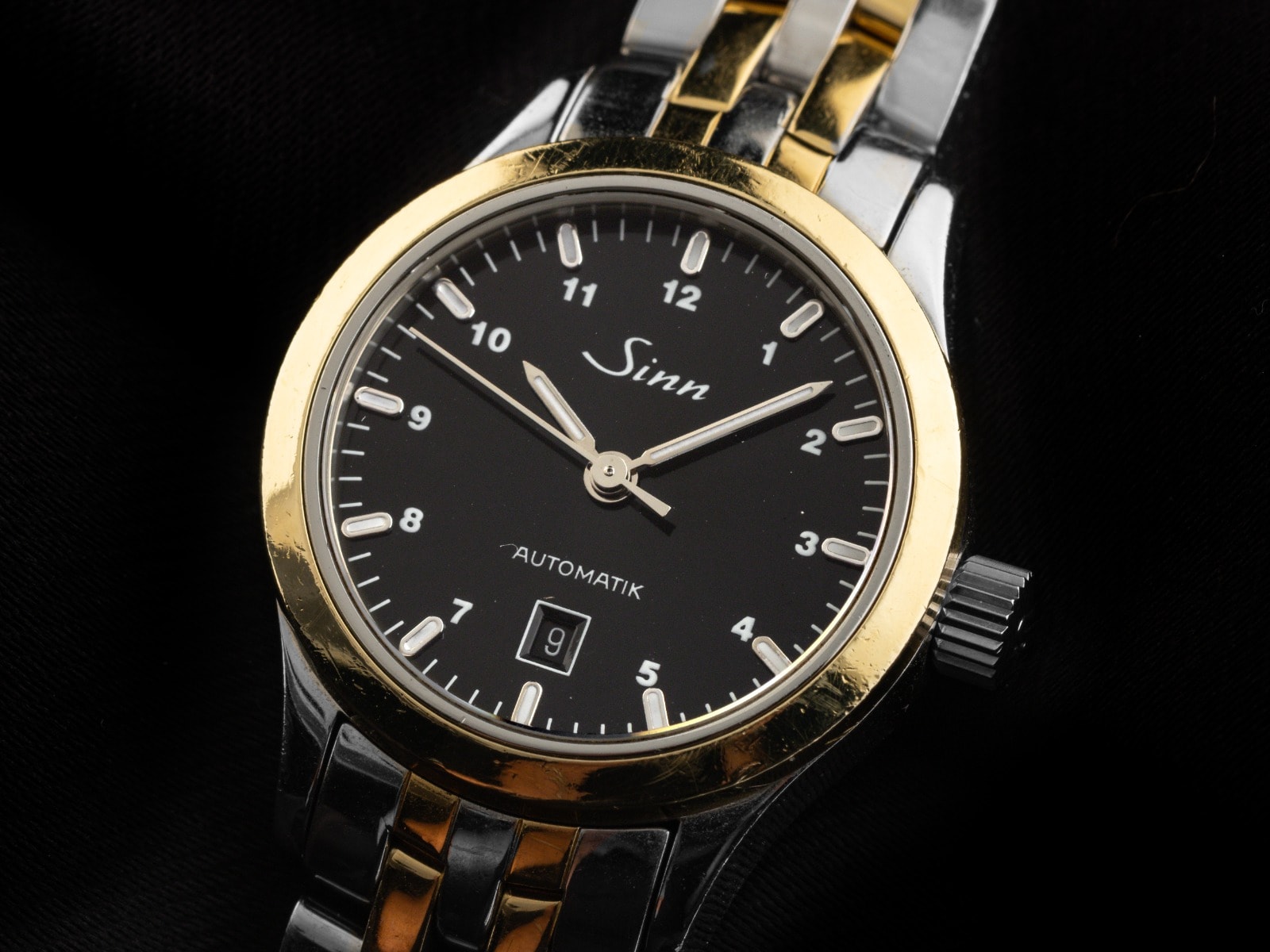 Sinn 456 St GG Perlmutt W – Ref. 456.1038, Gut – 3/8