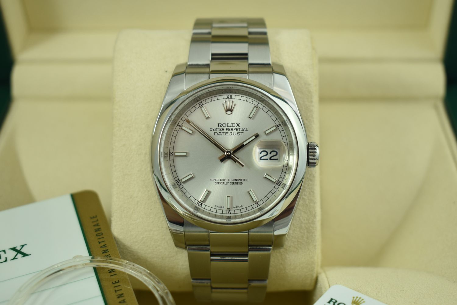 Rolex Datejust 36 – Ref. 116200, Sehr gut – 7/9