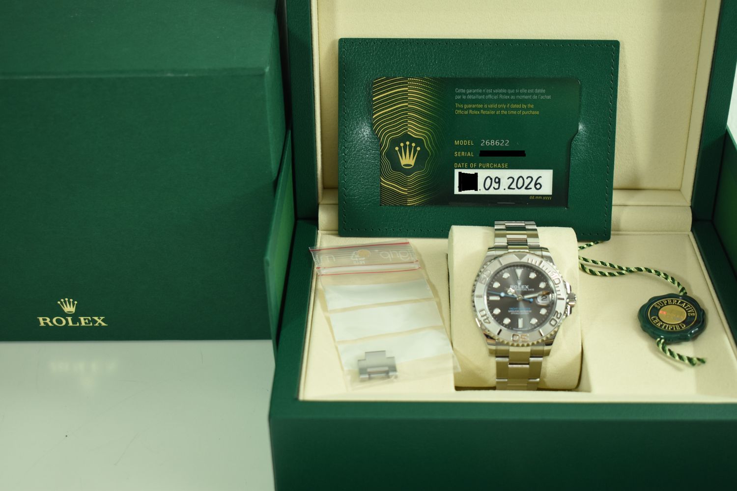 Rolex Yacht-Master – Ref. 268622, Sehr gut – 6/8