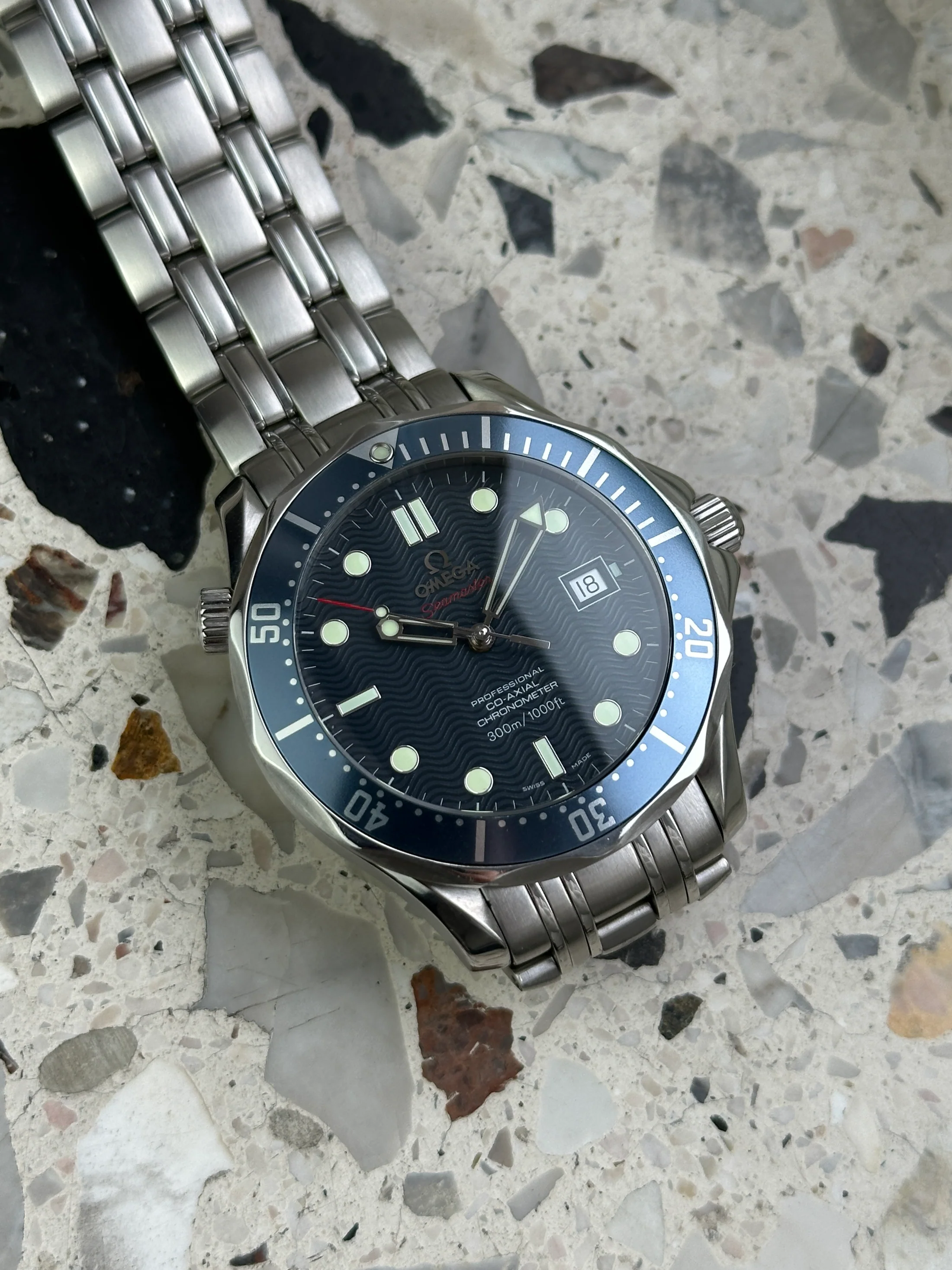 Omega Seamaster Diver 300M – Ref. 2220.80, Sehr gut – 6/12