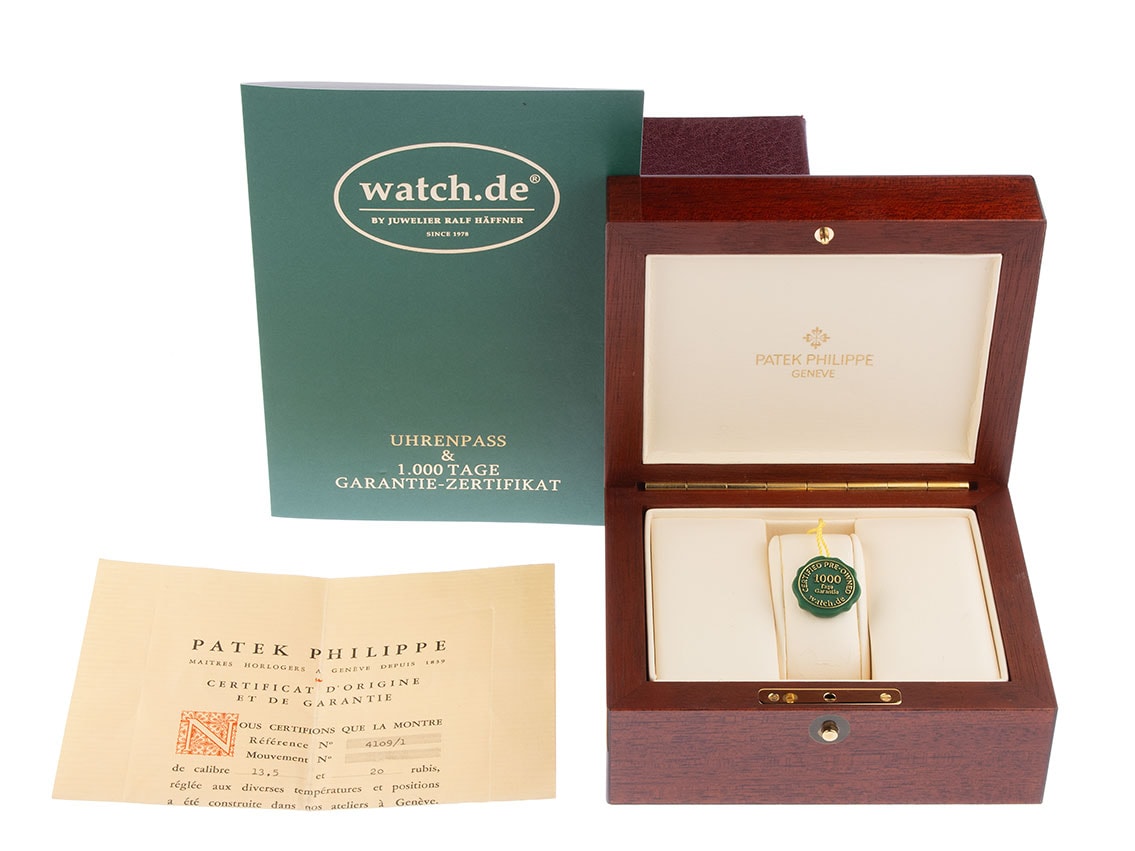 Patek Philippe Golden Ellipse – Ref. 4109/1, Sehr gut – 2/8