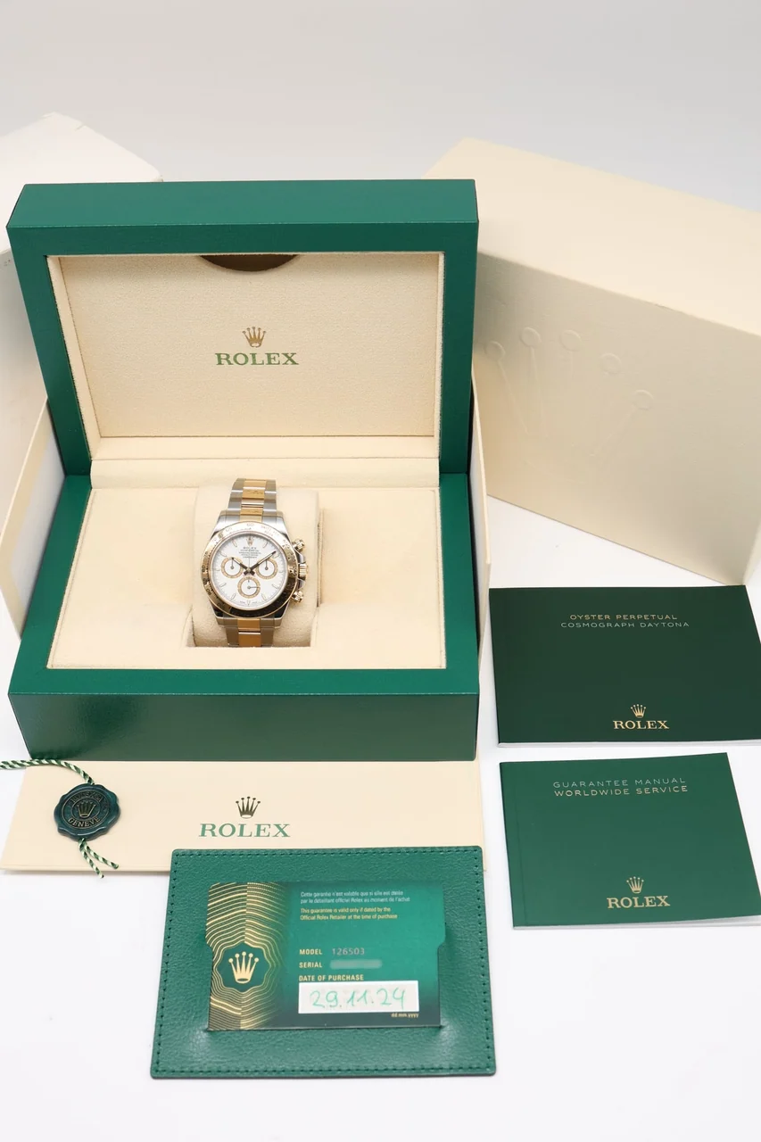 Rolex Daytona – Ref. 126503, Sehr gut – 10/10