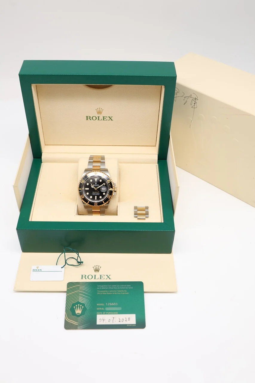 Rolex Sea-Dweller – Ref. 126603, Sehr gut – 7/10