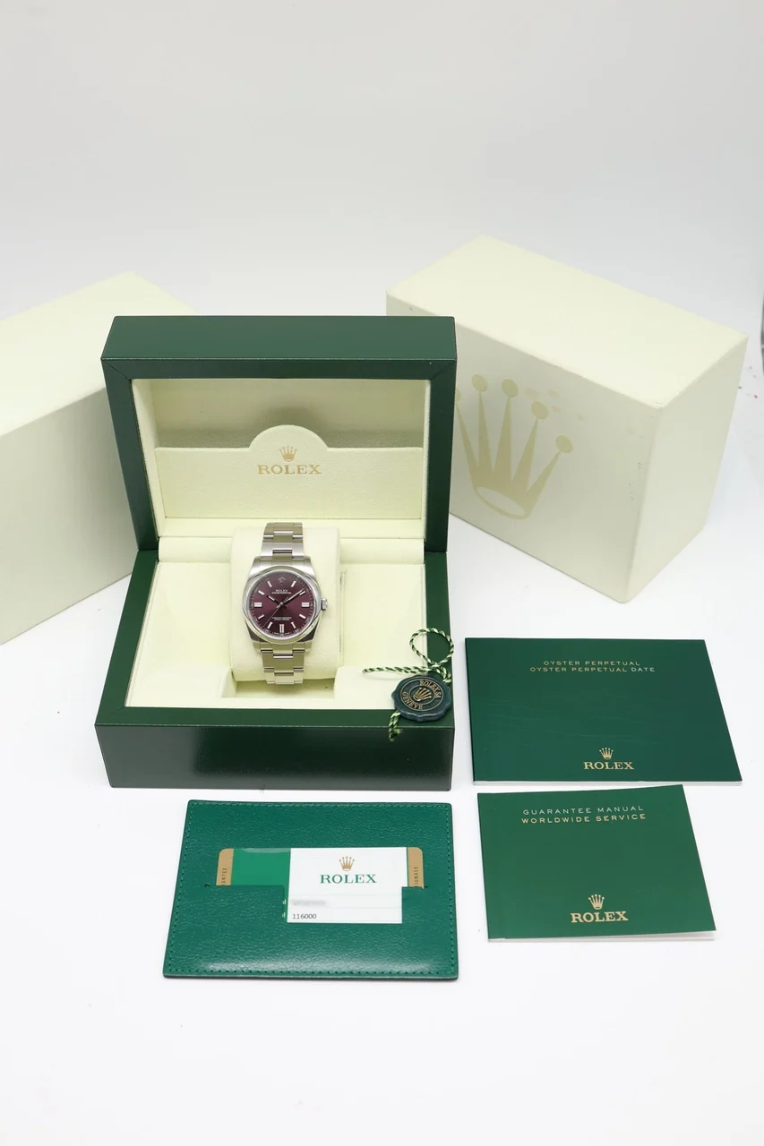 Rolex Perpetual 36 – Ref. 116000, Sehr gut – 9/10