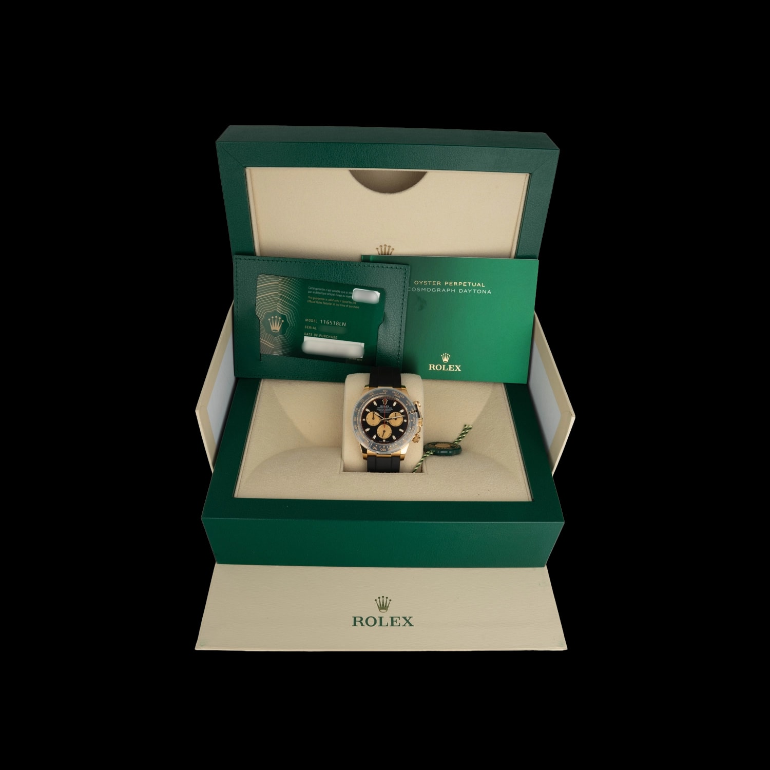 Rolex Daytona – Ref. 116518LN, very good – 7/8