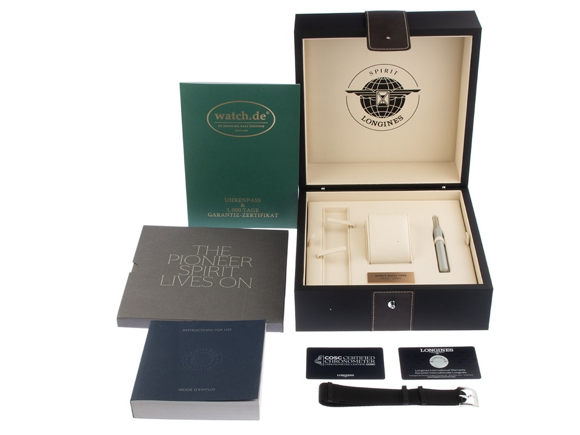 Longines Zulu Time – Ref. L3.803.5.53.6, New – 2/8