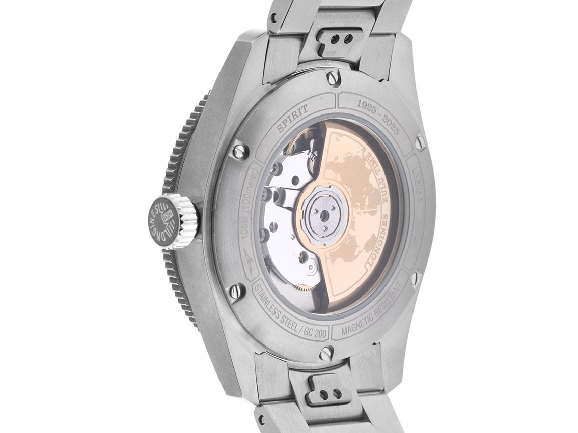 Longines Zulu Time – Ref. L3.803.5.53.6, New – 6/8