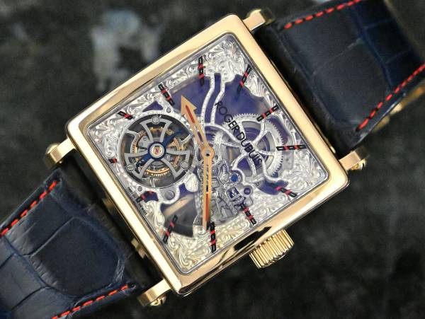 Roger Dubuis Golden Square – Ref. G40 02SQ 5 V.10A7, Gut – 1/14