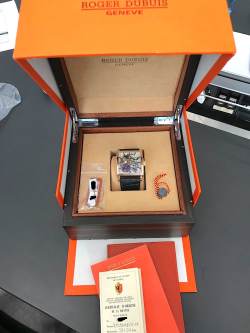 Roger Dubuis Golden Square – Ref. G40 02SQ 5 V.10A7, Gut – 6/14
