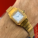 Cartier Santos de Cartier – Ref. 817092, Sehr gut – 3/16