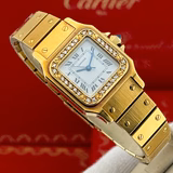 Cartier Santos de Cartier – Ref. 817092, Sehr gut – 12/16