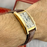 Cartier Tank Américaine – Ref. 1730, Sehr gut – 4/18