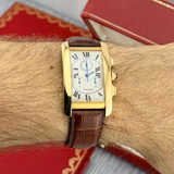 Cartier Tank Américaine – Ref. 1730, Sehr gut – 5/18