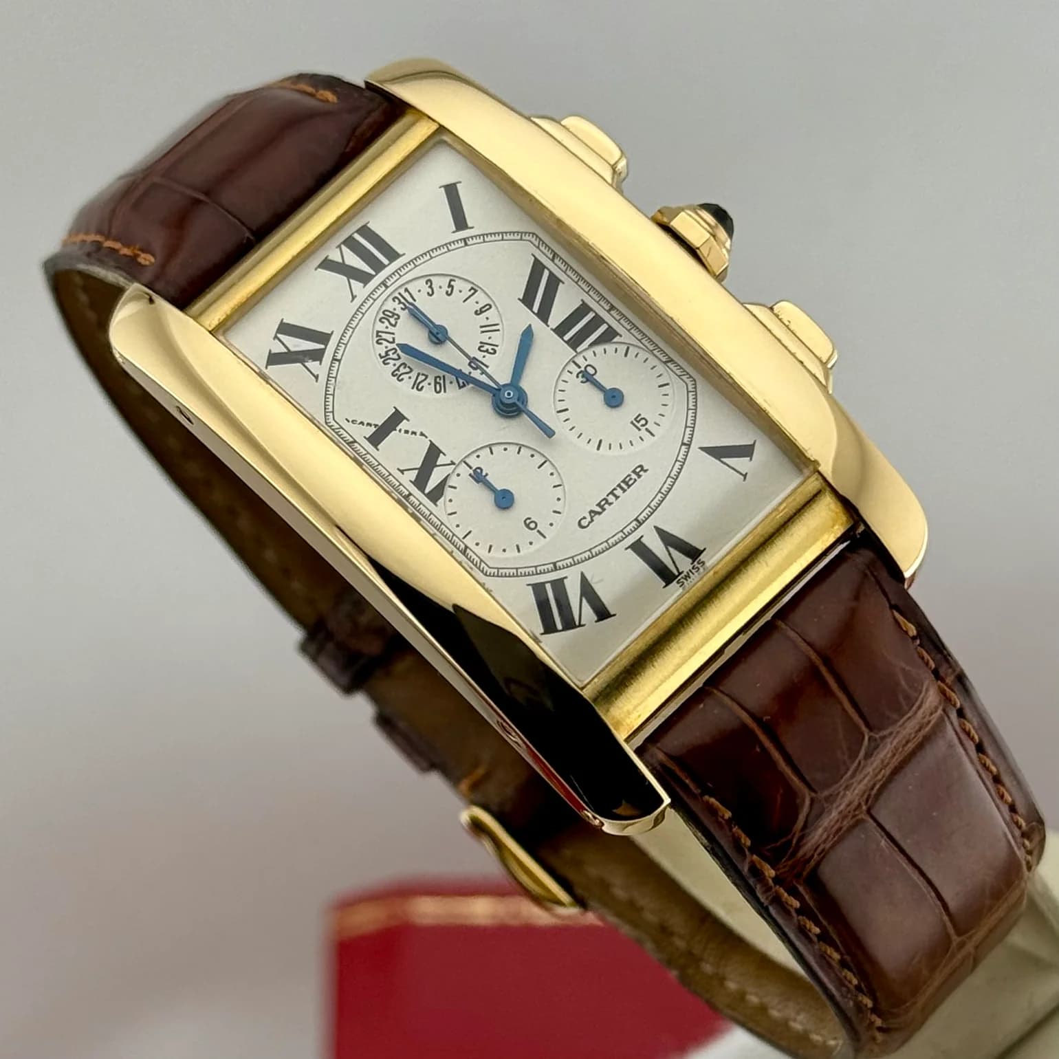 Cartier Tank Américaine – Ref. 1730, Sehr gut – Bild 1/18
