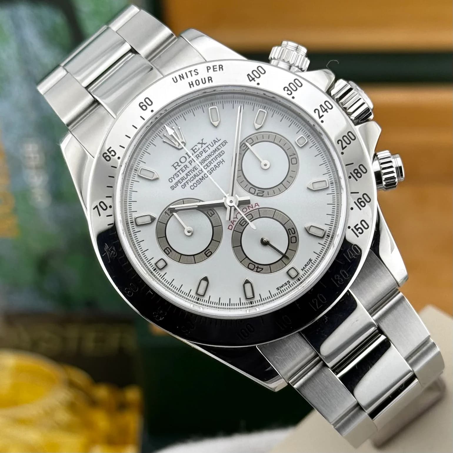 Rolex Daytona – Ref. 116520, Gut