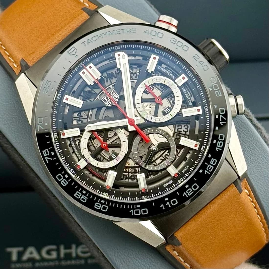 TAG Heuer Carrera Chronograph – Ref. CBG2A10.FT6169, Neu – Bild 1/18