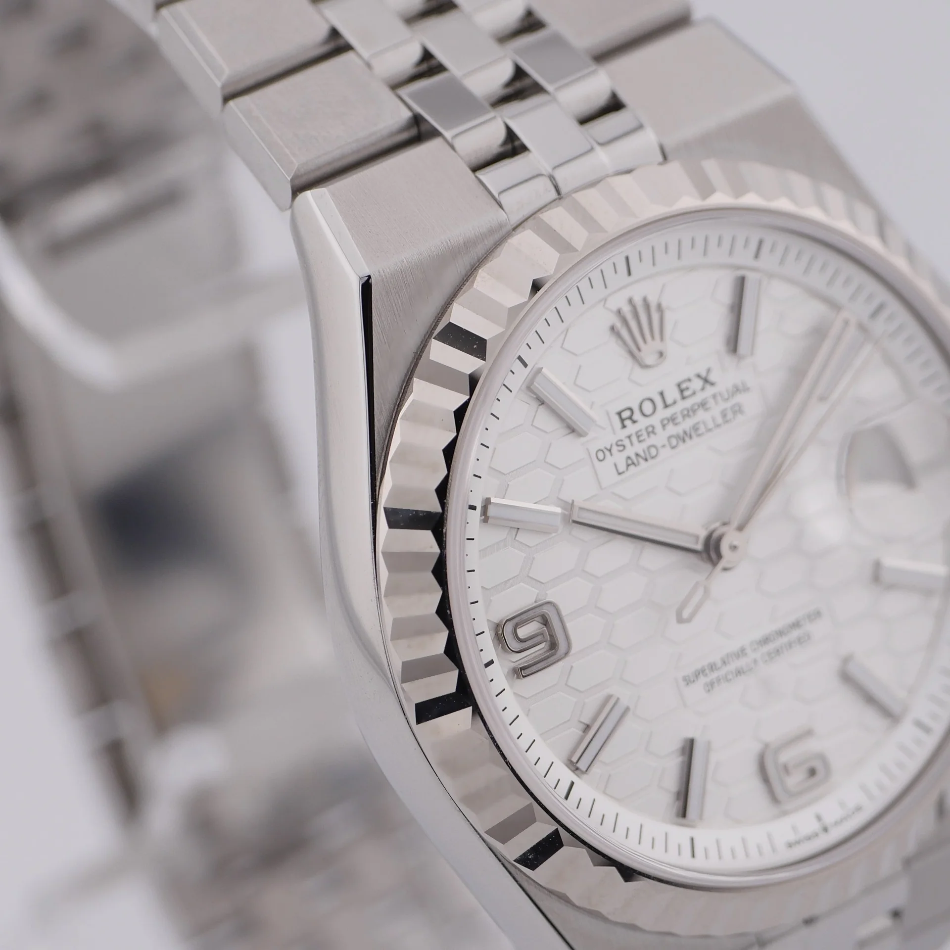 Rolex Land-Dweller – Ref. 127334, Wie neu – 3/5