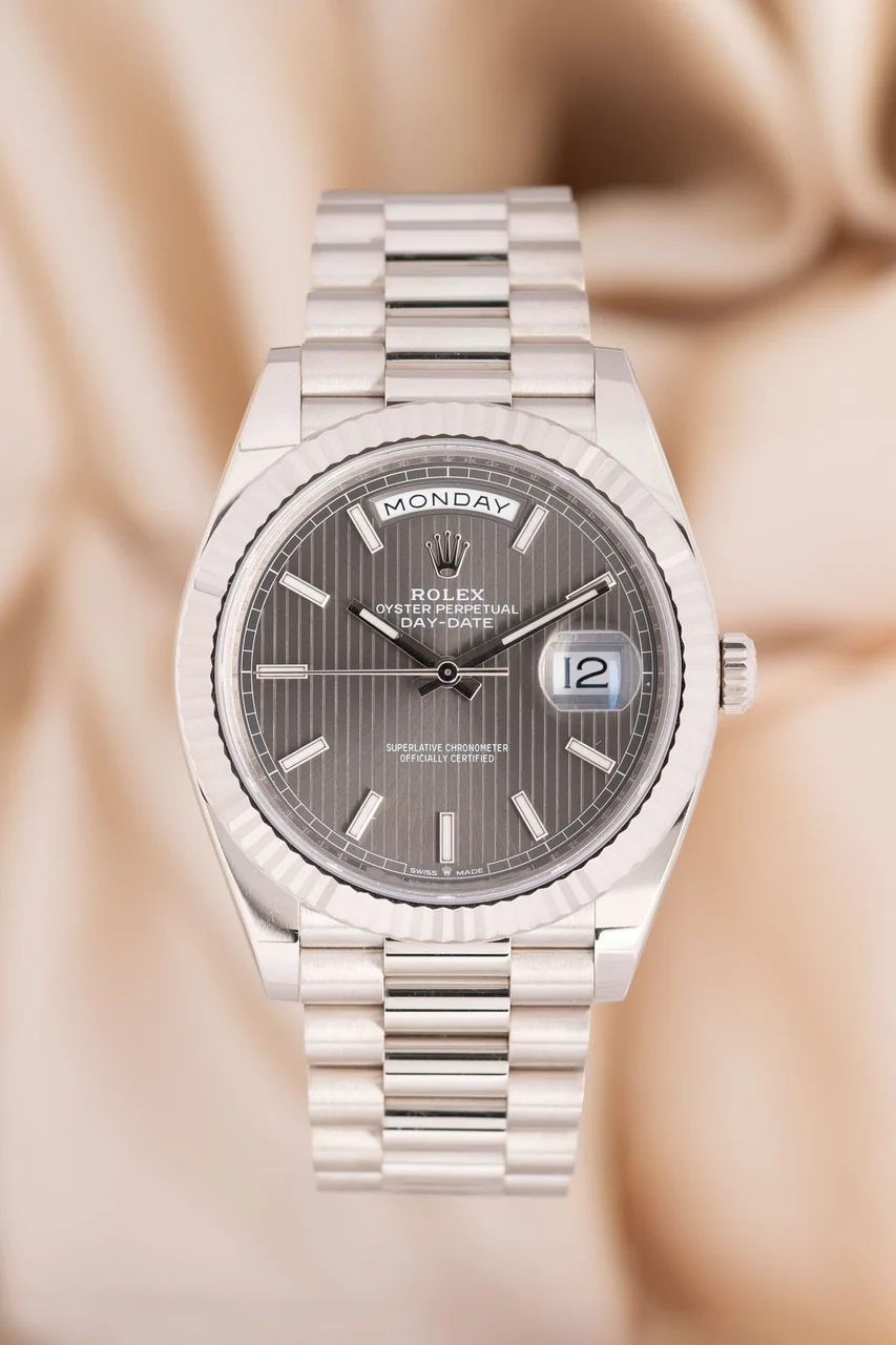 Rolex Day-Date – Ref. 228239, Sehr gut – 1/10