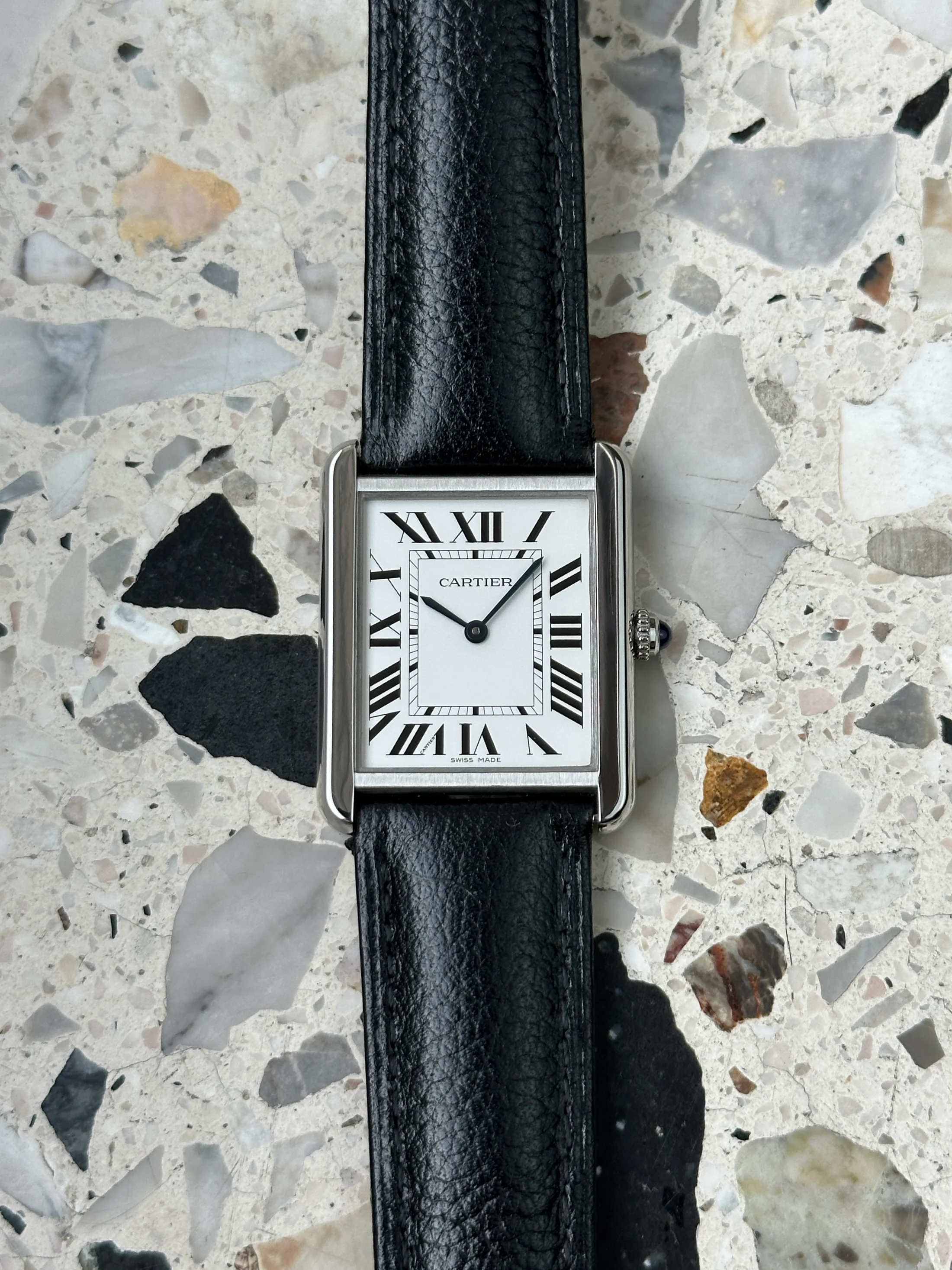Cartier Tank Solo – Ref. WSTA0028, Sehr gut – 3/11