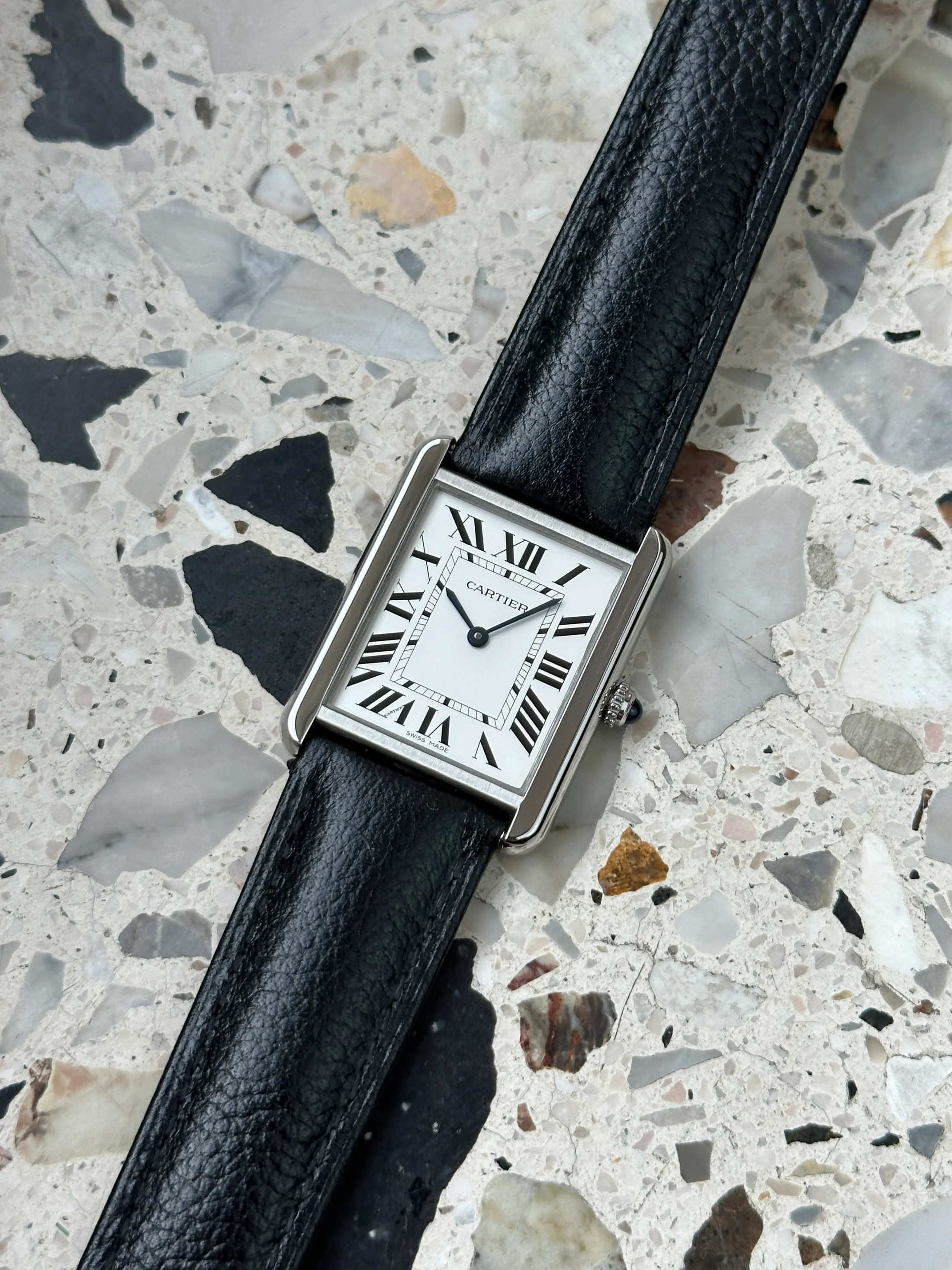 Cartier Tank Solo – Ref. WSTA0028, Sehr gut – 1/11