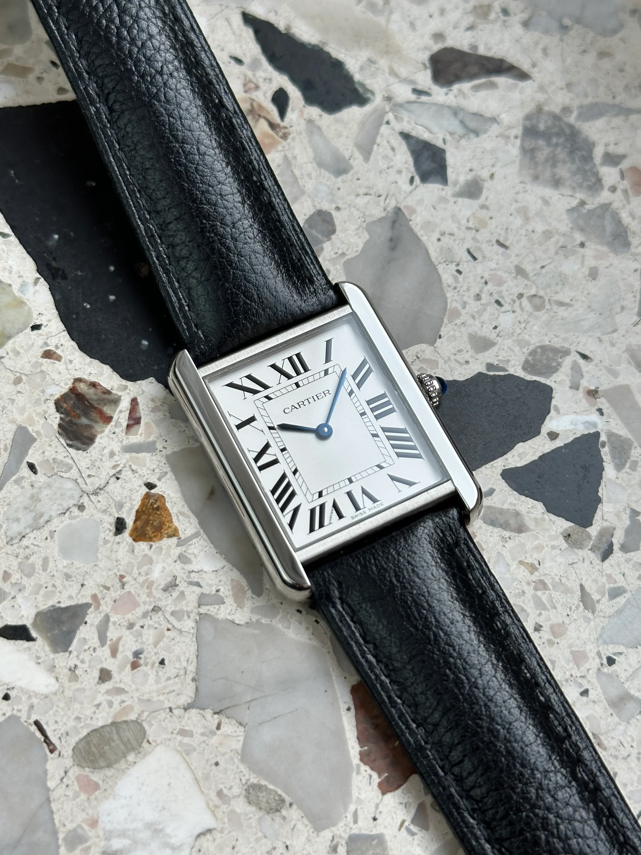 Cartier Tank Solo – Ref. WSTA0028, Sehr gut – 7/11