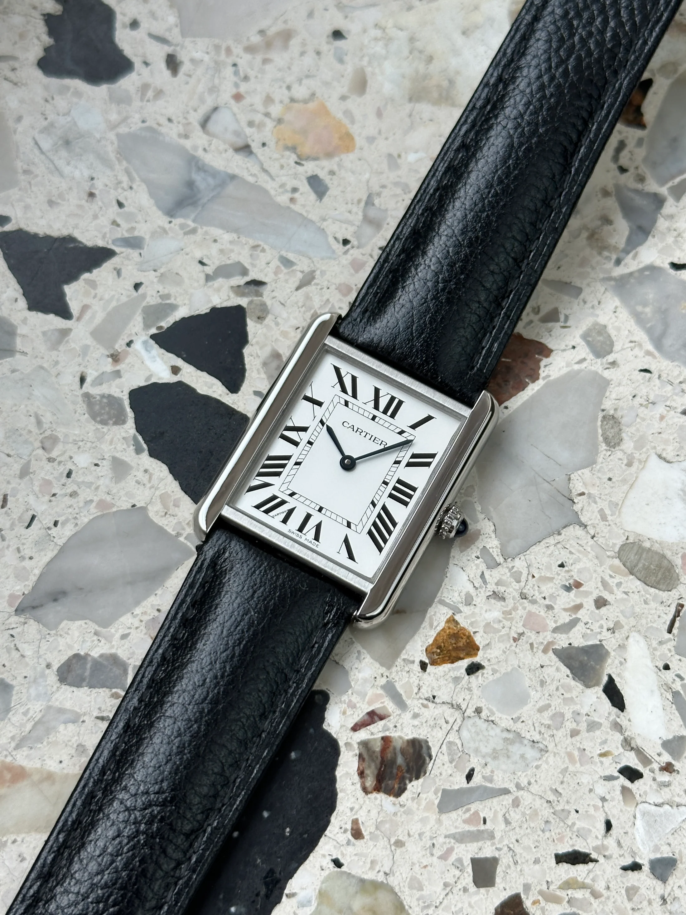 Cartier Tank Solo – Ref. WSTA0028, Sehr gut – 9/11