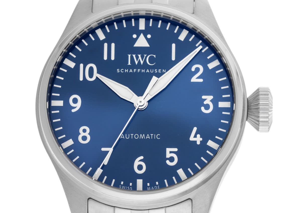 IWC Big Pilot’s Watch 43 Black Dial on Bracelet – Ref. IW329304, Wie neu
