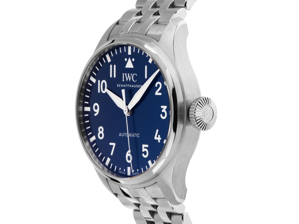 IWC Big Pilot’s Watch 43 Black Dial on Bracelet – Ref. IW329304, Wie neu – 4/8