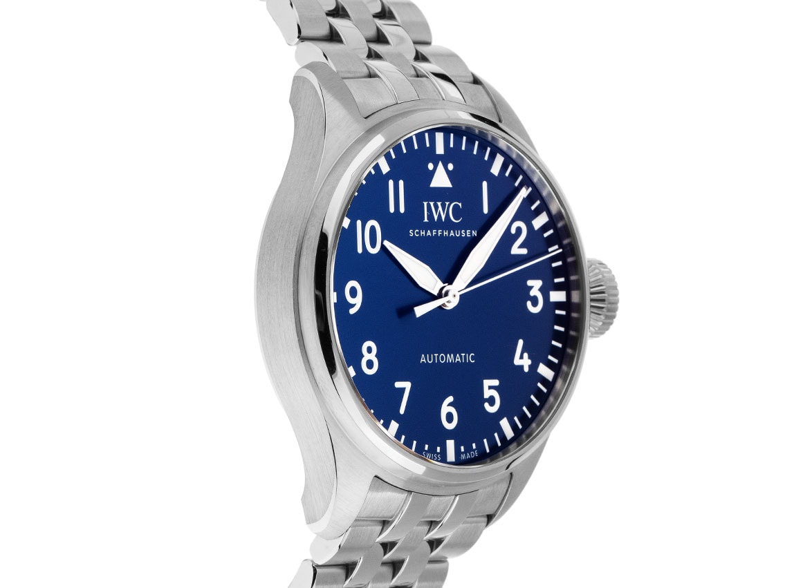 IWC Big Pilot’s Watch 43 Black Dial on Bracelet – Ref. IW329304, Wie neu – 5/8