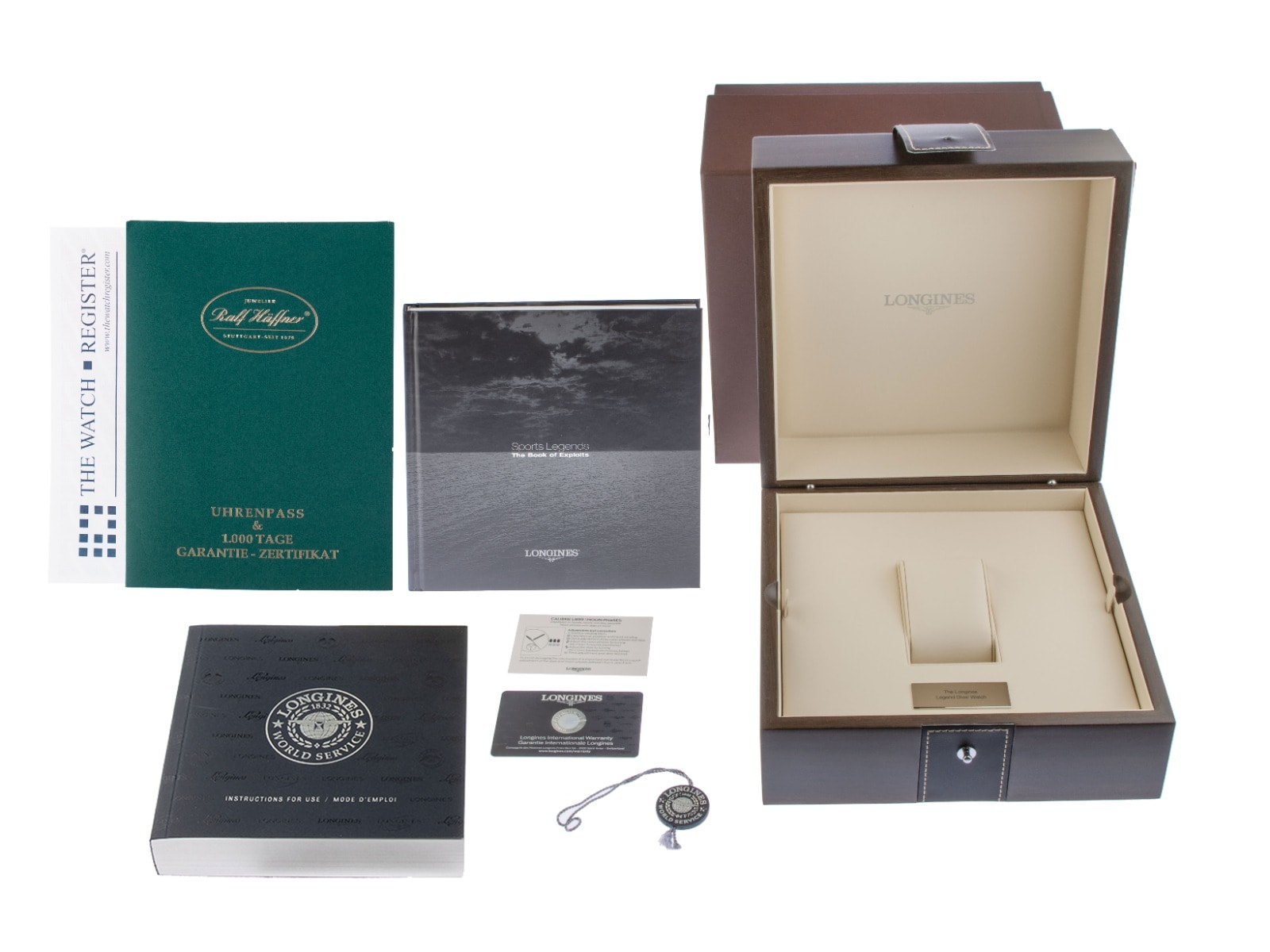 Longines Legend Diver – Ref. L3.674.4.50, very good – 2/8
