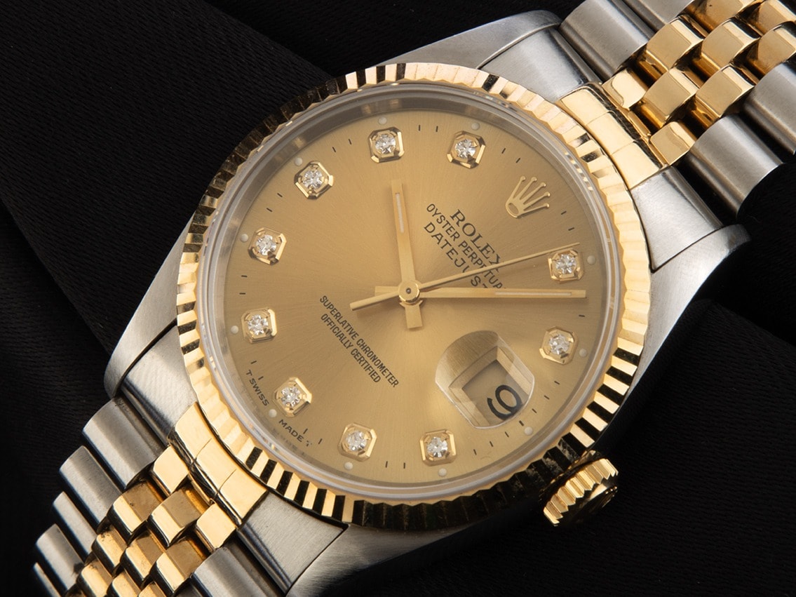 Rolex Date – Ref. 16233, Sehr gut – 3/8