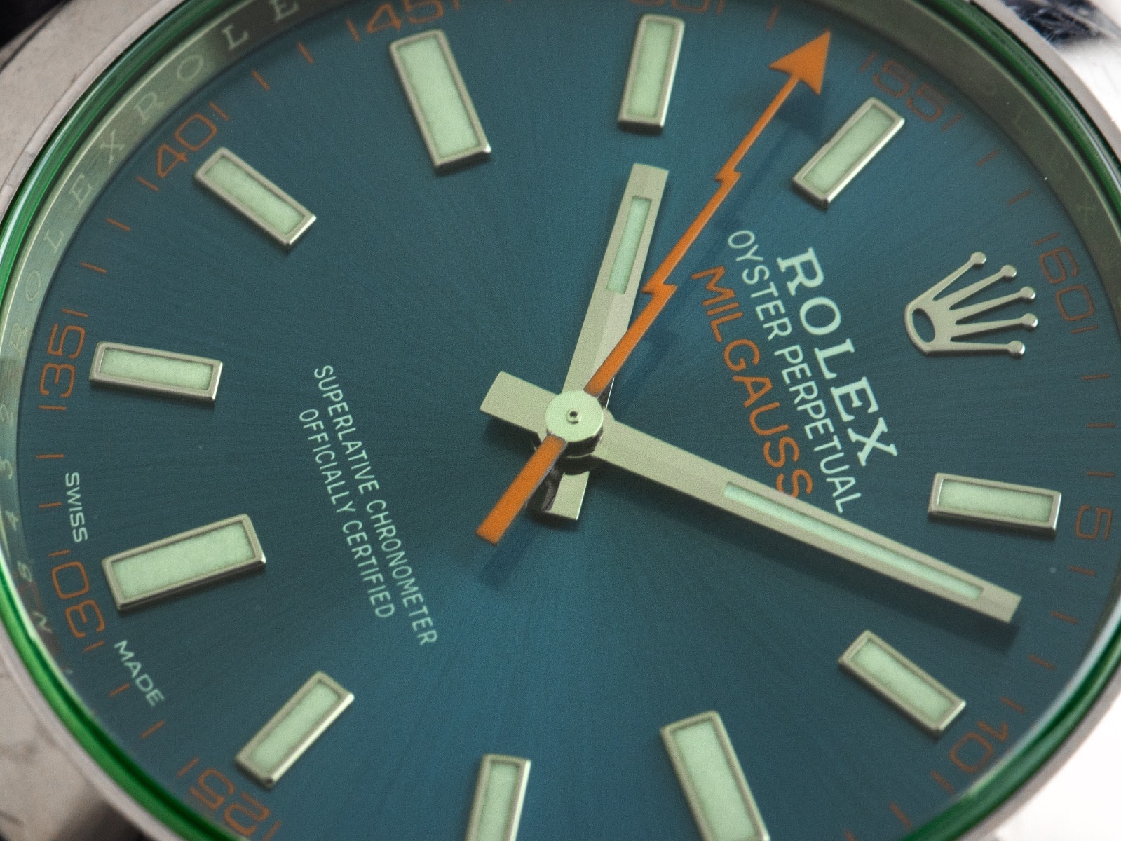 Rolex Milgauss 116400GV – Ref. 116400GV, Sehr gut – 3/8