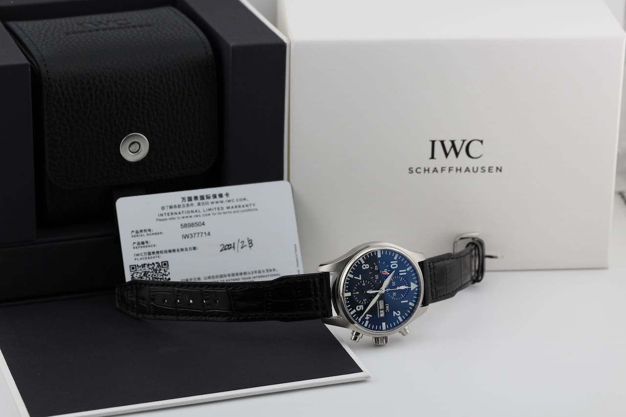 IWC Pilot – Ref. IW377714, Sehr gut – 2/14